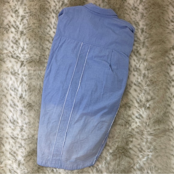 Free People Oversized Button Down Shirt - Picture 7 of 7